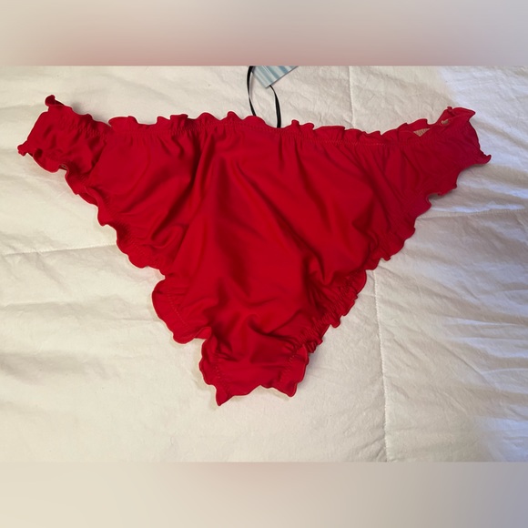 Pour Moi Free Spirit Bikini Brief in Red NWT - Picture 3 of 5